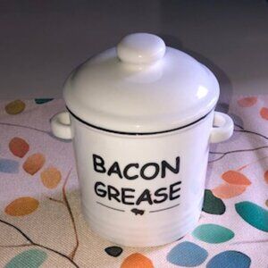 FARMHOUSE STYLE BACON GREASE KEEPER